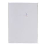 HERMA Heftumschlag glatt wei&szlig; Papier DIN A4