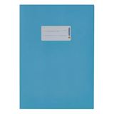 HERMA Heftumschlag glatt hellblau Papier DIN A5