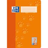 OXFORD Schulheft Lineatur 7 kariert DIN A4 ohne Rand, 16 Blatt