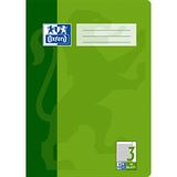 OXFORD Schulheft Lineatur 3R liniert DIN A4 Au&szlig;enrand, 16 Blatt