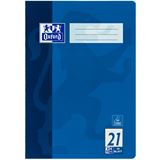 OXFORD Schulheft Lineatur 21 liniert DIN A4 ohne Rand, 16 Blatt