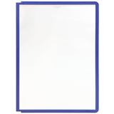 DURABLE 5 Sichttafeln DIN A4 violett, &Ouml;ffnung oben