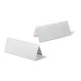 DURABLE Tischnamensschilder transparent 15,0 x 6,1 cm, 10 St.
