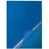 DURABLE 50 Klemmschienenh&uuml;llen DIN A4 blau genarbt 0,22 mm