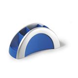 DURABLE Stiftehalter VEGAS silber/blau Kunststoff 5 F&auml;cher 20,5