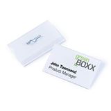 DURABLE 10 Namensschilder mit Nadel 9,0 x 5,4 cm