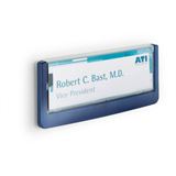 DURABLE T&uuml;rschild CLICK SIGN Kunststoff blau 14,9 x 5,25 cm