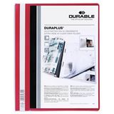 DURABLE 25 Präsentationshefter DURAPLUS rot DIN A4 überbreit DURABLE 25 Präsentationshefter DURAPLUS rot DIN A4 überbreit