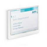 DURABLE T&uuml;rschild CLICK SIGN Kunststoff wei&szlig; 14,9 x 10,55