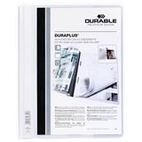 DURABLE 25 Pr&auml;sentationshefter DURAPLUS wei&szlig; DIN A4