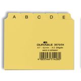 DURABLE Karteikartenregister A-Z gelb (367004)