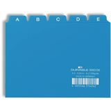 DURABLE Karteikartenregister A-Z blau