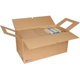 ELBA 10 Umzugskartons tric system 1-wellig braun 68,2 x 36,0 x 35,0 ELBA 10 Umzugskartons tric system 1-wellig braun 68,2 x 36,0 x 35,0