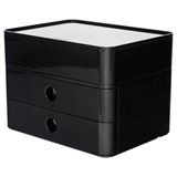HAN Schubladenbox Smart Box plus ALLISON schwarz 1100-13, DIN A5 mit HAN Schubladenbox Smart Box plus ALLISON schwarz 1100-13, DIN A5 mit