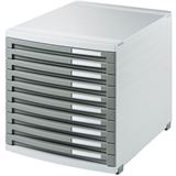 HAN Schubladenbox Contur dunkelgrau 1510-19, DIN B4 mit 10 Schubladen HAN Schubladenbox Contur dunkelgrau 1510-19, DIN B4 mit 10 Schubladen