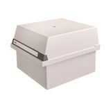 HAN Karteikasten DIN A4 für 1.300 Karteikarten grau mit Deckel HAN Karteikasten DIN A4 für 1.300 Karteikarten grau mit Deckel