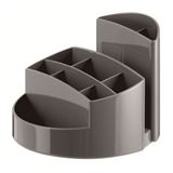 HAN Stiftehalter RONDO dunkelgrau Polystyrol 9 Fächer 14,0 x HAN Stiftehalter RONDO dunkelgrau Polystyrol 9 Fächer 14,0 x