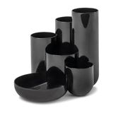 HAN Schreibtisch-Organizer CAMPUS schwarz Polystyrol 5 Fächer HAN Schreibtisch-Organizer CAMPUS schwarz Polystyrol 5 Fächer