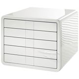 HAN Schubladenbox iBox weiß 1551-12, DIN C4 mit 5 Schubladen HAN Schubladenbox iBox weiß 1551-12, DIN C4 mit 5 Schubladen