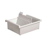 HAN Karteikasten DIN A6 für 800 Karteikarten grau ohne Deckel HAN Karteikasten DIN A6 für 800 Karteikarten grau ohne Deckel