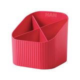 HAN Stiftehalter Re-X-LOOP rot 100% Recyclingmaterial 4 Fächer HAN Stiftehalter Re-X-LOOP rot 100% Recyclingmaterial 4 Fächer