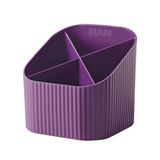 HAN Stiftehalter X-LOOP lila 100% Recyclingmaterial 4 Fächer HAN Stiftehalter X-LOOP lila 100% Recyclingmaterial 4 Fächer