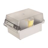 HAN Karteikasten DIN A6 für 800 Karteikarten lichtgrau mit Deckel HAN Karteikasten DIN A6 für 800 Karteikarten lichtgrau mit Deckel