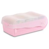 HAN Croco Karteikasten DIN A8 für 500 Karteikarten blau mit HAN Croco Karteikasten DIN A8 für 500 Karteikarten blau mit