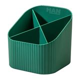 HAN Stiftehalter KARMA grün Polystyrol 4 Fächer 11,1 x 11,1 HAN Stiftehalter KARMA grün Polystyrol 4 Fächer 11,1 x 11,1