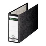 LEITZ 1076 Ordner schwarz marmoriert Karton 8,0 cm DIN A5 quer LEITZ 1076 Ordner schwarz marmoriert Karton 8,0 cm DIN A5 quer