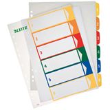 LEITZ Ordnerregister 1292 Vollformat, Überbreite 1-6 farbig LEITZ Ordnerregister 1292 Vollformat, Überbreite 1-6 farbig