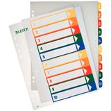 LEITZ Ordnerregister 1293 Vollformat, Überbreite 1-10 farbig LEITZ Ordnerregister 1293 Vollformat, Überbreite 1-10 farbig