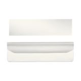 LEITZ 10 Beschriftungsschilder mit Clip 6005 transparent