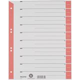 LEITZ Trennbl&auml;tter 1652 1-0 rot, 25 St.