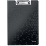 LEITZ Klemmbrettmappe WOW 4199 DIN A4 schwarz Kunststoff