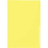 LEITZ 100 Sichth&uuml;llen 4000 DIN A4 gelb genarbt 0,13 mm