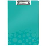 LEITZ Klemmbrettmappe WOW 4199 DIN A4 eisblau Kunststoff