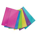 LEITZ 6 Dokumententaschen DIN A4 farbsortiert genarbt 0,20 mm LEITZ 6 Dokumententaschen DIN A4 farbsortiert genarbt 0,20 mm