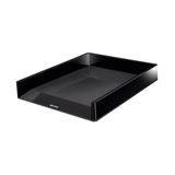 LEITZ Briefablage Duo Colour schwarz/grau