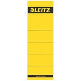 LEITZ 10 Ordneretiketten 1642 gelb für 8,0 cm Rückenbreite LEITZ 10 Ordneretiketten 1642 gelb für 8,0 cm Rückenbreite