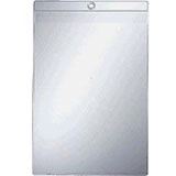 LEITZ 10 Sichttaschen Sichttasche 4095 DIN A5 transparent genarbt