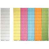 LEITZ 100 Beschriftungsschilder für Hängeregister 1901 gelb LEITZ 100 Beschriftungsschilder für Hängeregister 1901 gelb