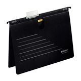 LEITZ 5 H&auml;ngehefter ALPHA Active 1924 Karton schwarz 1 x