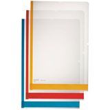 LEITZ 6 Sichth&uuml;llen Desk Free 4080 DIN A4 glasklar glatt 0,15 mm