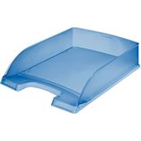 LEITZ Briefablage Plus blau-transparent