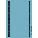 LEITZ 150 Ordneretiketten 1686/2-35 blau