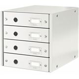 LEITZ Schubladenbox Click & Store wei&szlig; 60490001, DIN A4 mit