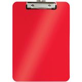 LEITZ Klemmbrett WOW 3971 DIN A4 rot Kunststoff