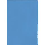 LEITZ 100 Sichth&uuml;llen 4000 DIN A4 blau genarbt 0,13 mm