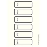 LEITZ 60 Ordneretiketten 1693-00-85 grau